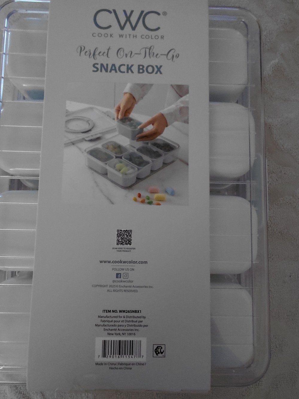 CWC Cooking With Color Storage Containers - Set of 2  White - Picture 8 of 11
